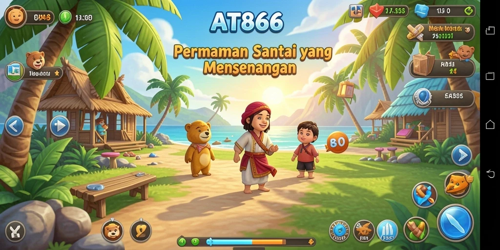 Tampilan menarik dari gameplay AT866 yang menyenangkan.