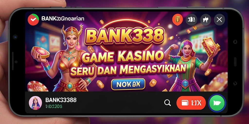 Tampilan gameplay Kasino yang seru dan menarik di BANK338.