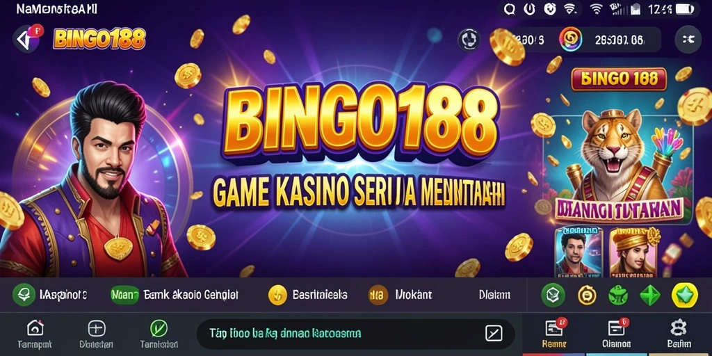 Gameplay seru BINGO188 dengan pengalaman Kasino yang mendebarkan.