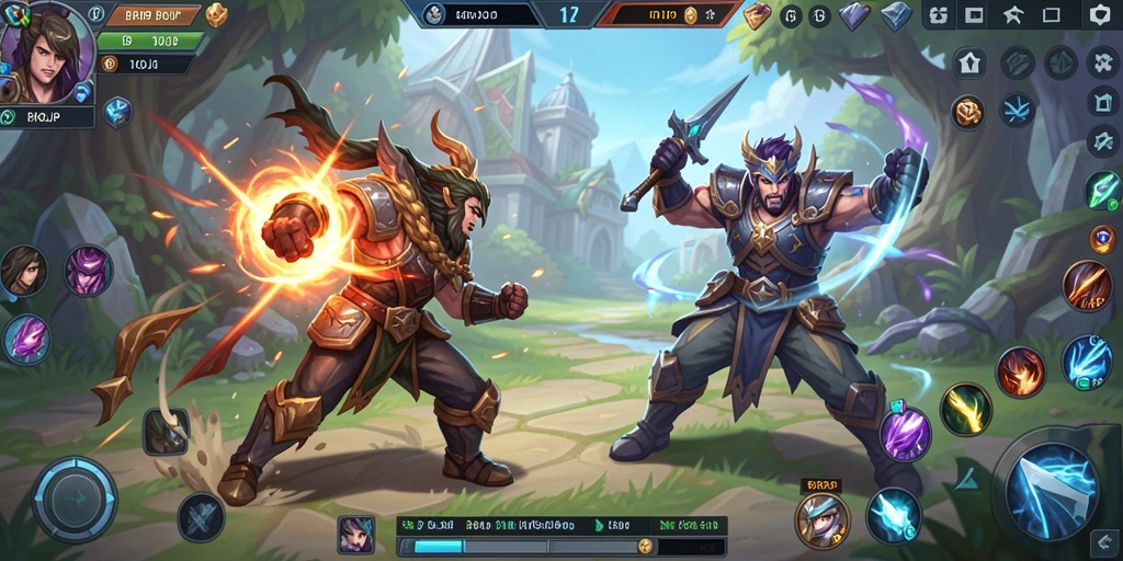 Gameplay seru dan menegangkan di BROJP, siap untuk bertarung!
