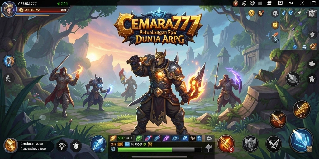 Tampilan grafis CEMARA777 yang mengagumkan dalam aksi ARPG.
