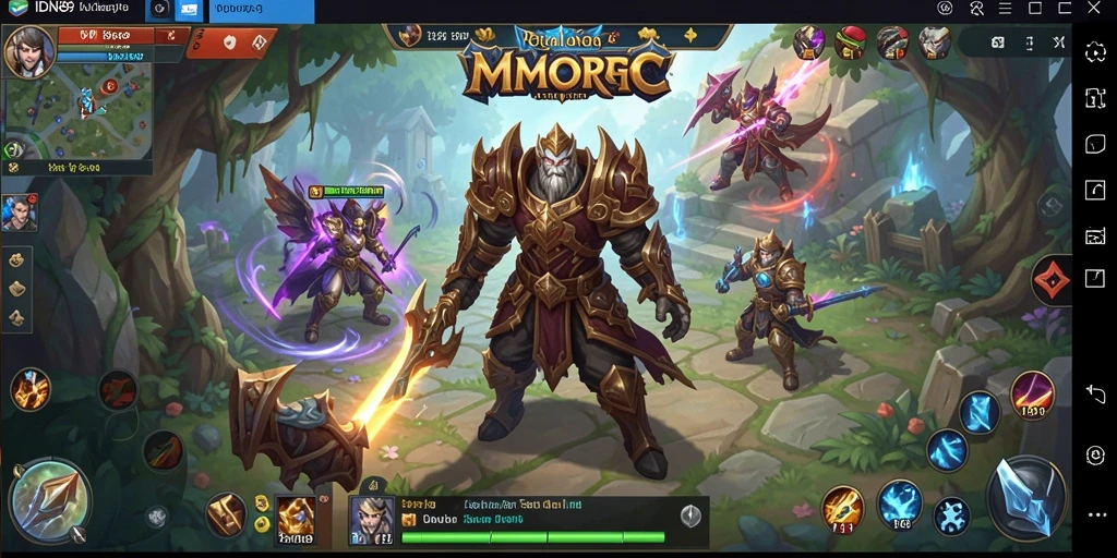 Gameplay seru dan mendalam dalam dunia MMORPG IDN89.
