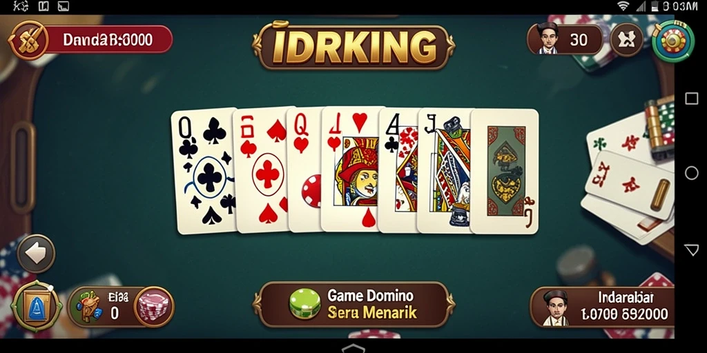 Tampilan antarmuka menarik dengan gameplay seru Domino.