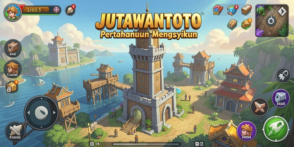 Tangkapan layar menunjukkan pertarungan menegangkan di JUTAWANTOTO.