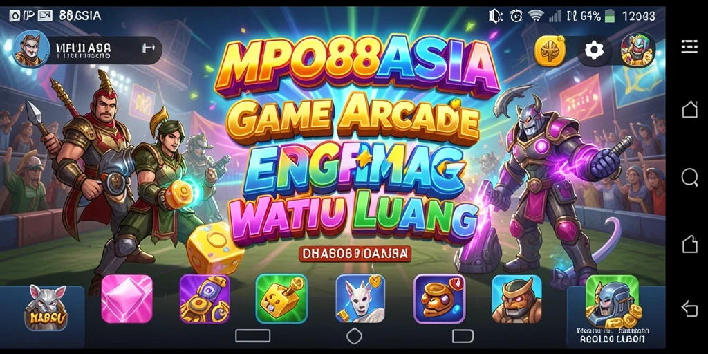 Tangkapan layar MPO88ASIA menampilkan gameplay Arcade yang seru dan mendebarkan.
