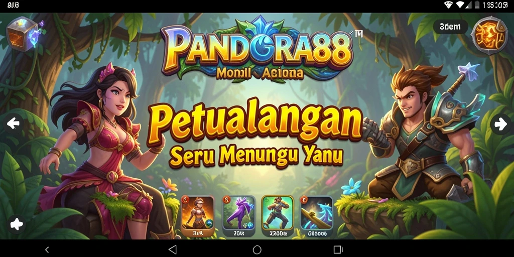 Tangkapan layar PANDORA88 menampilkan petualangan seru di dunia luar angkasa.