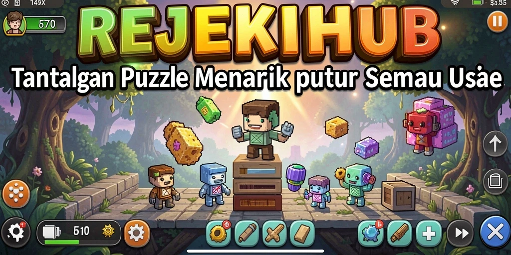 Screenshot gameplay REJEKIHUB menampilkan teka-teki seru yang menantang.