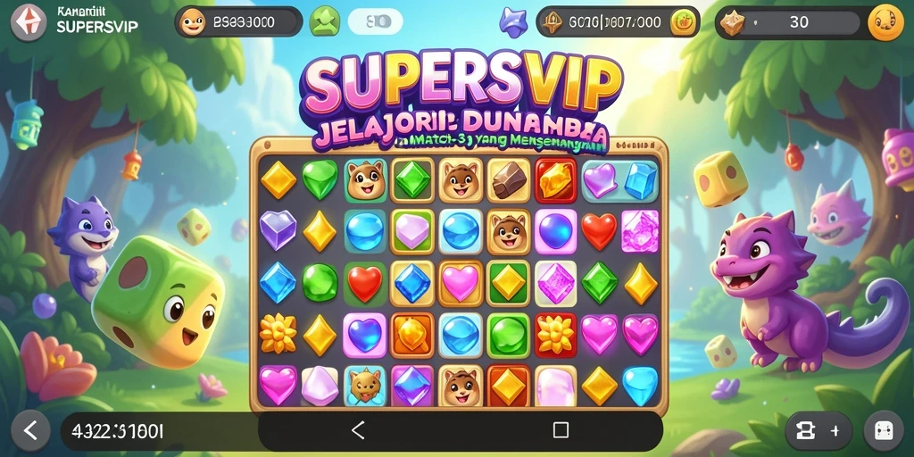 Tampilan gameplay menarik dari SUPERSVIP yang penuh tantangan.