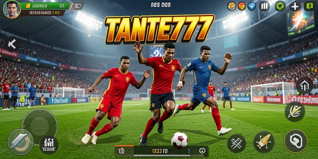 Tampilan gameplay TANTE777 yang mendebarkan dan penuh aksi.